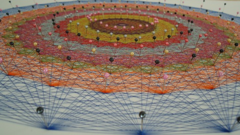 E8 with thread / E8 con hilo tensado
