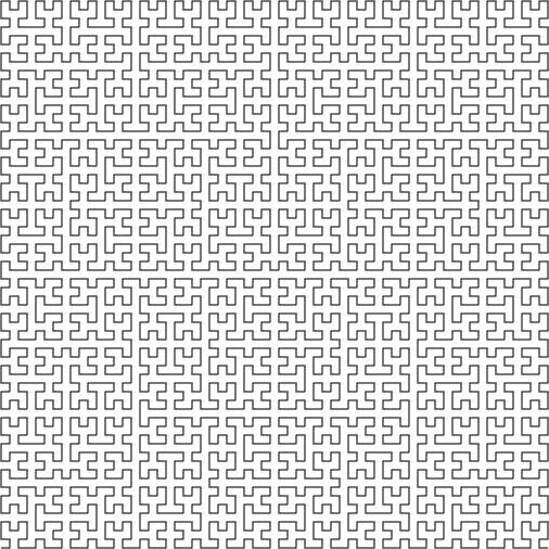 Hilbert curve